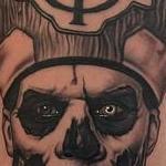 Tattoos - Papa Emeritus Ghost Tattoo - 143631